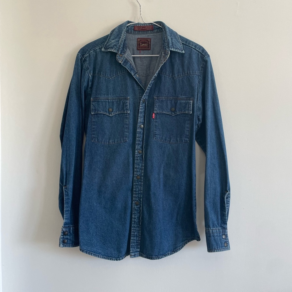 Levi's Authentic Blue Denim Top